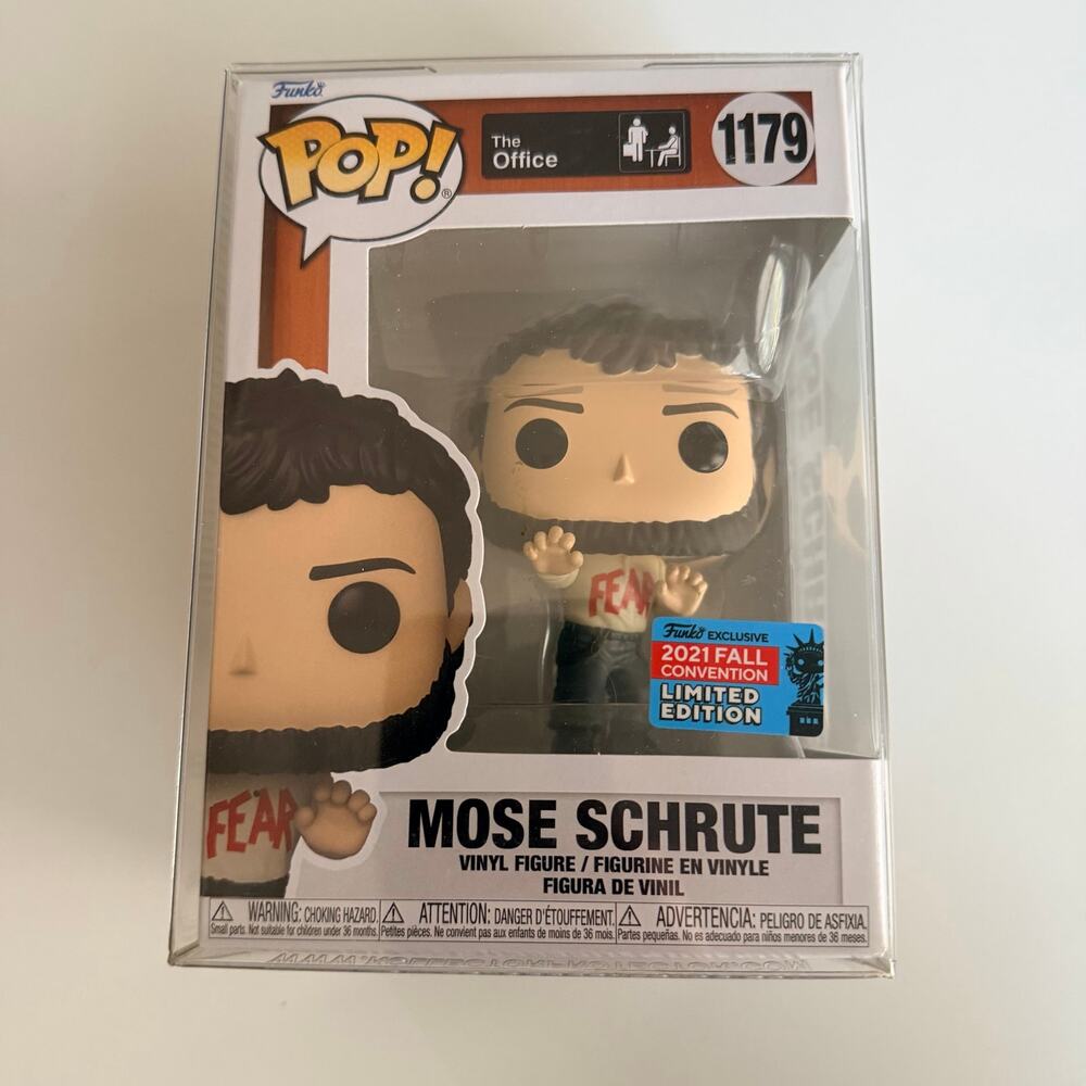 Funko Pop! Mose Schrute 2021 Fall Convention Exclusive The Office